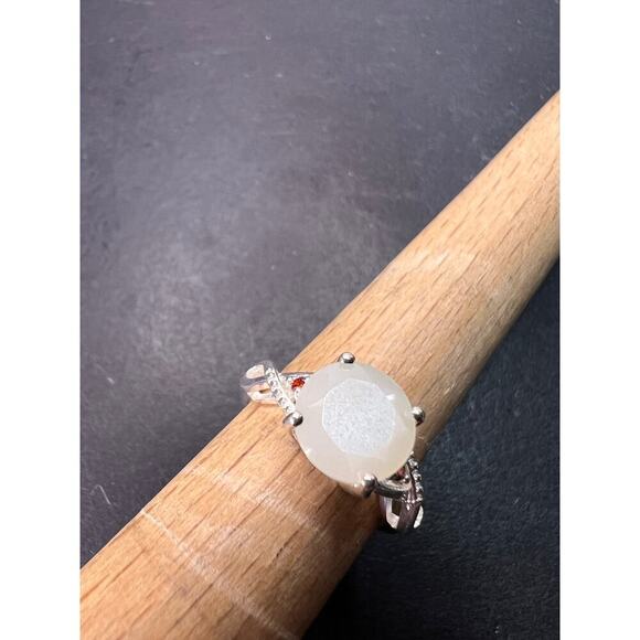 NEW Silver moonstone ring in sterling silver size 6 - Picture 9 of 11
